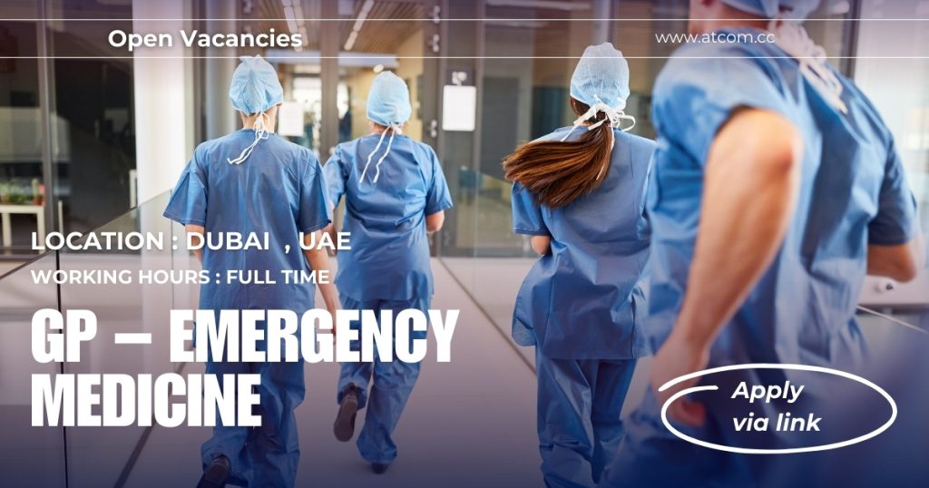General Practitioner – Emergency Medicine General Practitioner – Emergency Medicine Jobs in Dubai